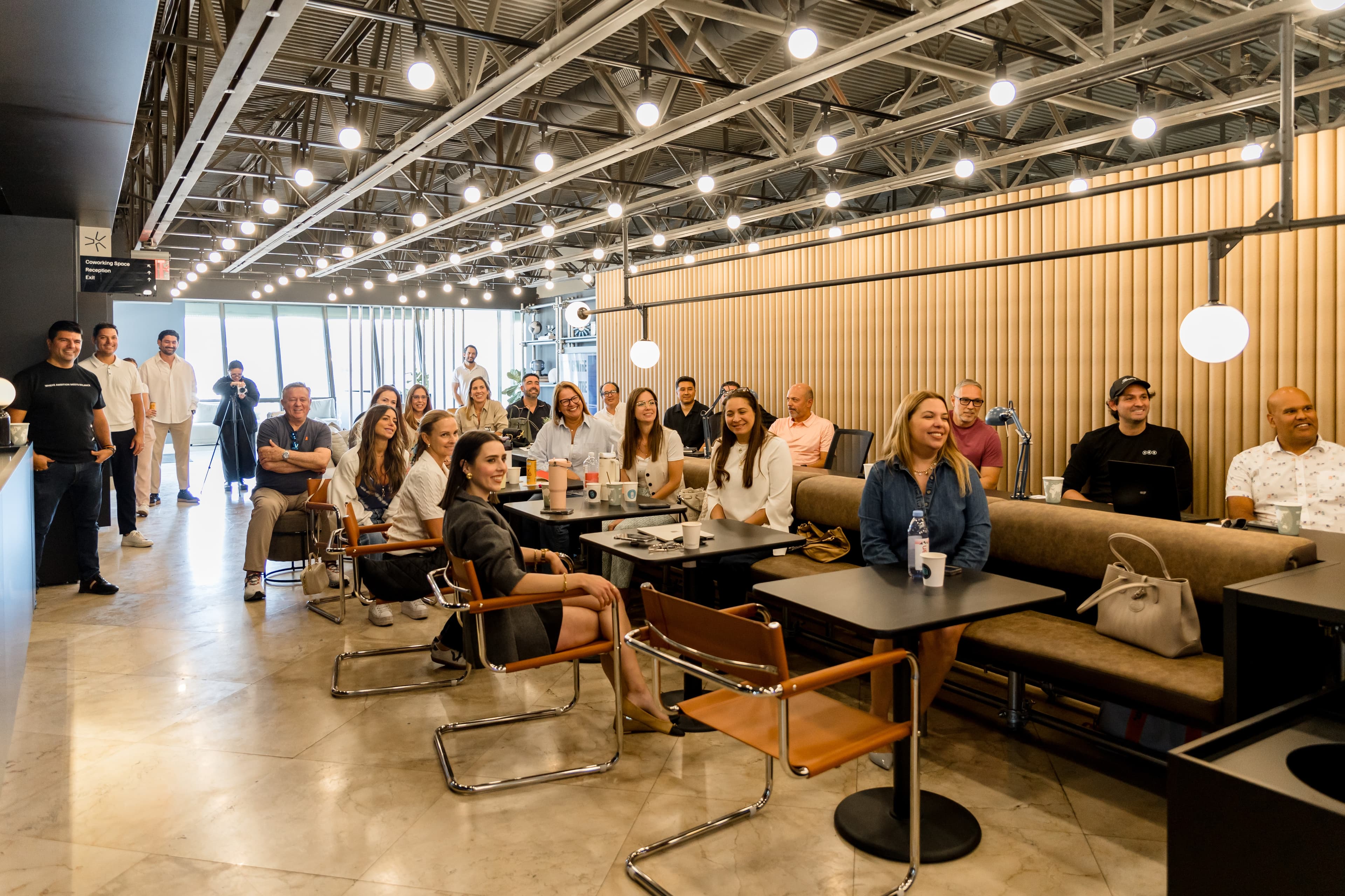 The Area experience — cowork, padel, and wellness under one roof