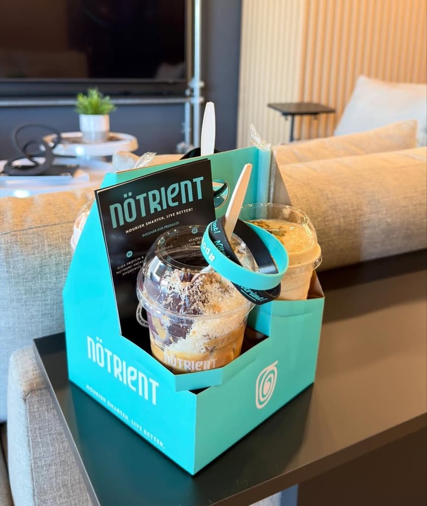 Fresh Nötrient delivery made with love